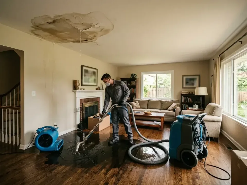 attic-pipe-burst-ceiling-drip-008 — frequently asked questions, Water Damage Restoration & Carpet Care in Madison, NC